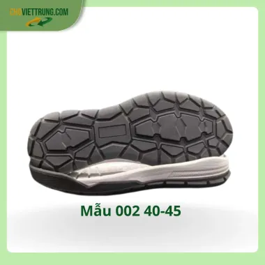 Đế giày dã ngoại chống trượt mẫu 002 size 40–45