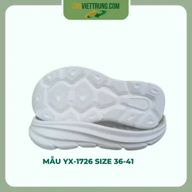 Đế giày mẫu YX-1726 size 36-41