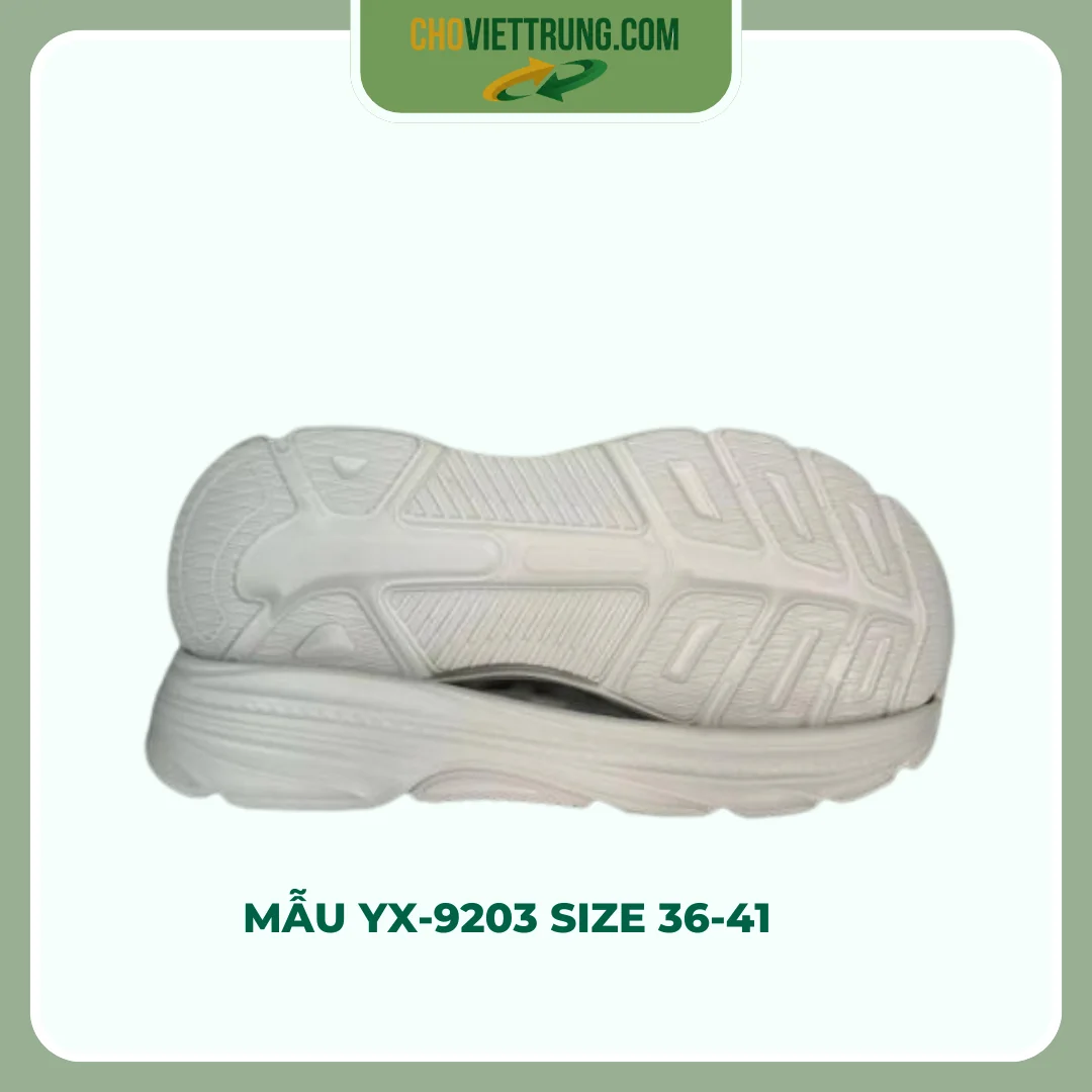 Đế giày mẫu YX-9203 size 36-41