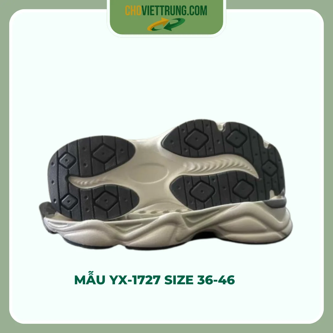 Đế giày mẫu YX-1727 size 36-46