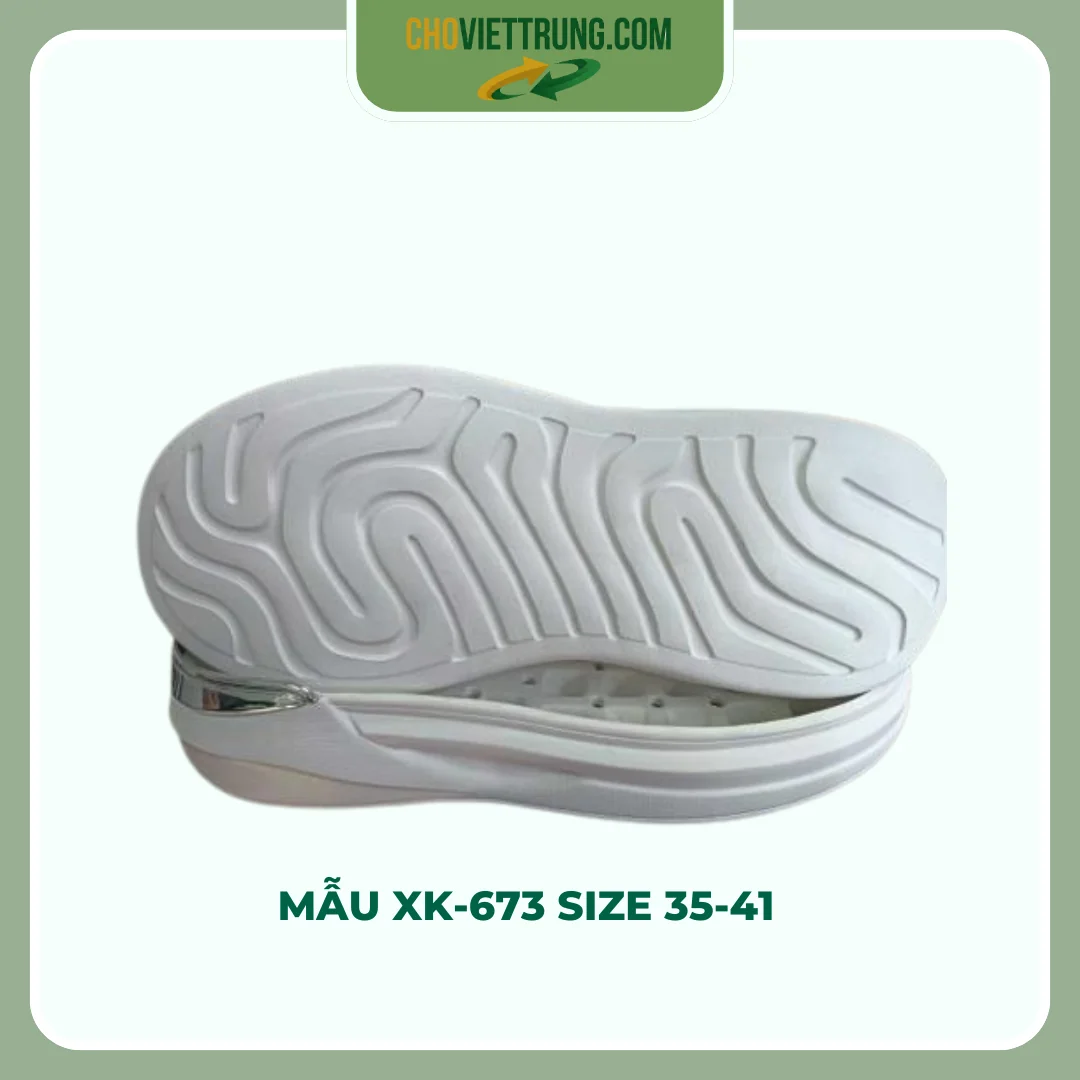 Đế giày mẫu XK-673 size 35-41