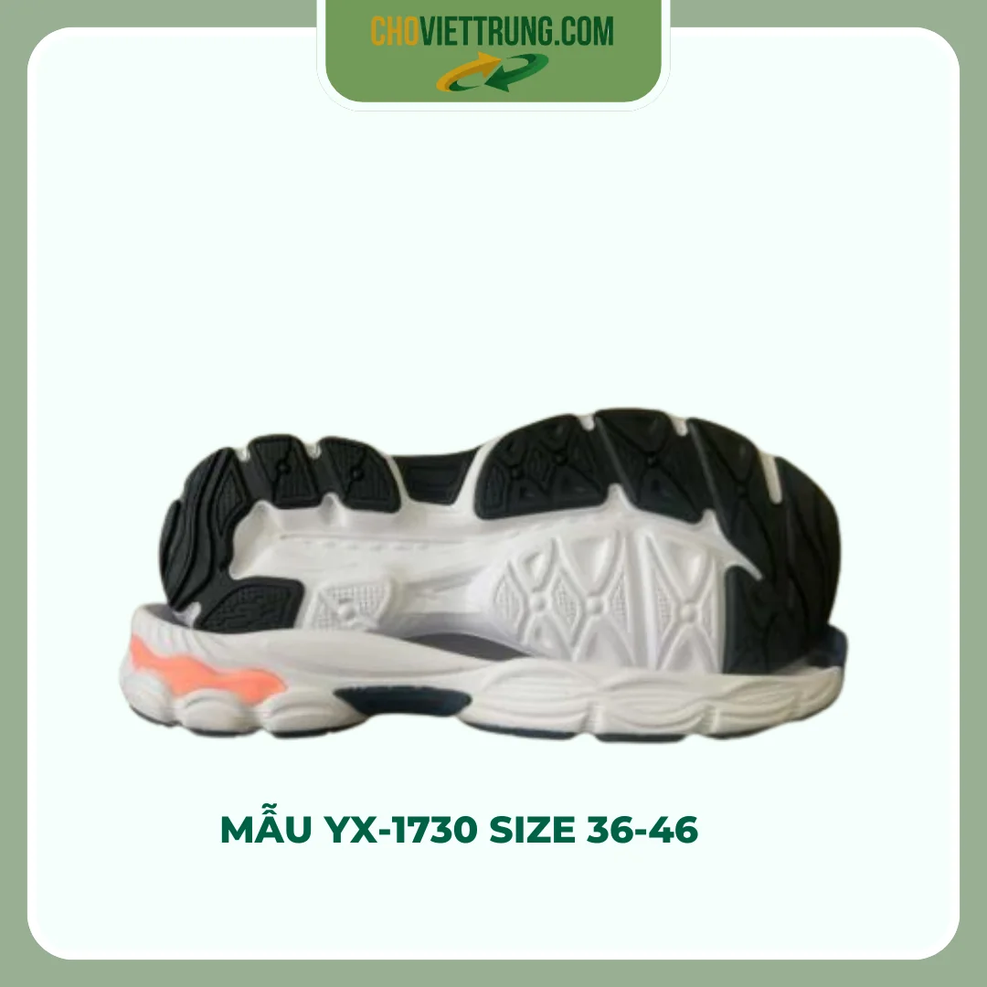 Đế giày mẫu YX-1730 size 36-46