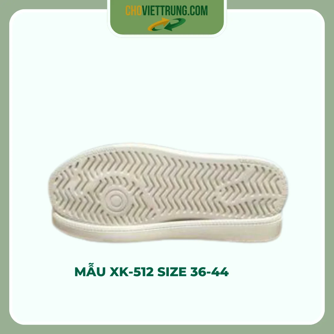 Đế giày mẫu XK-512 size 36-44